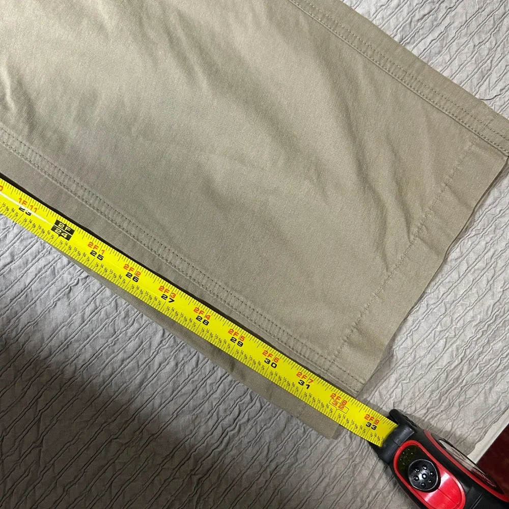 Columbia Omni-Shield Mens Khaki Tan Outdoor Hiking Utility Pants 34x32 AM8318